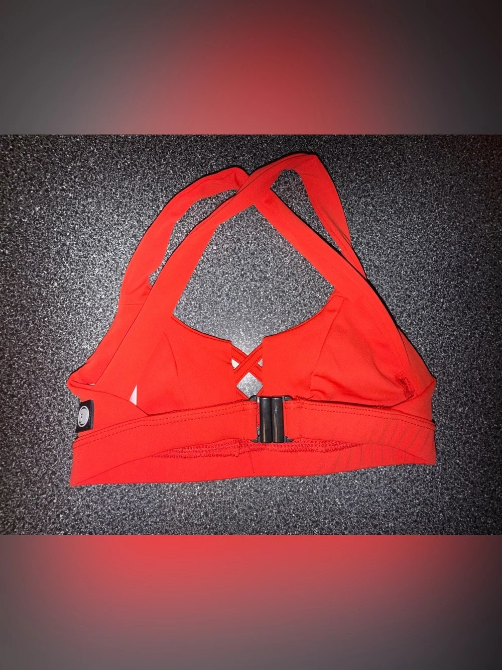 Five the Label Red 2 Piece Dance Set, Bra Top and Pants Size Youth X-Large